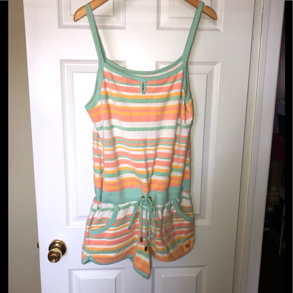 Juicy couture terry cloth romper